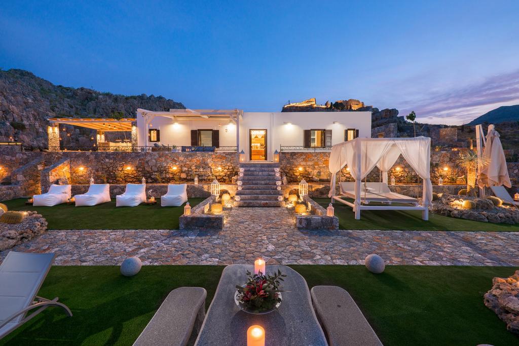 Lindos Vigli Private Villa Exterior photo
