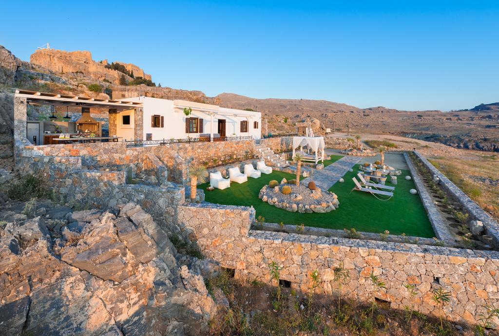 Lindos Vigli Private Villa Exterior photo