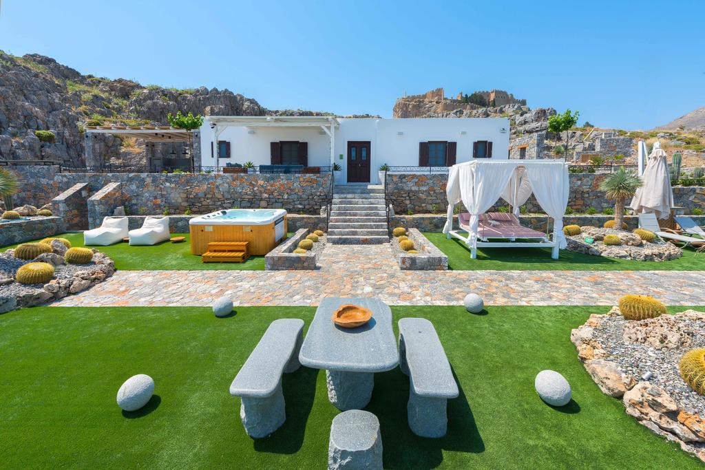 Lindos Vigli Private Villa Exterior photo