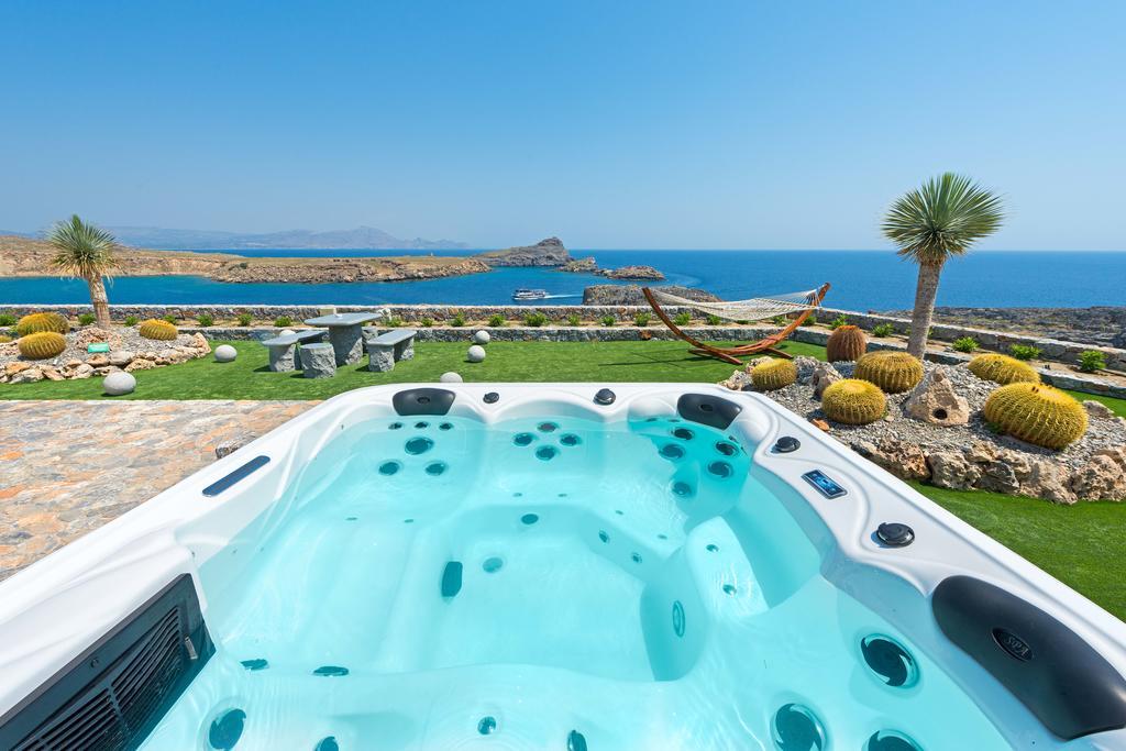 Lindos Vigli Private Villa Exterior photo